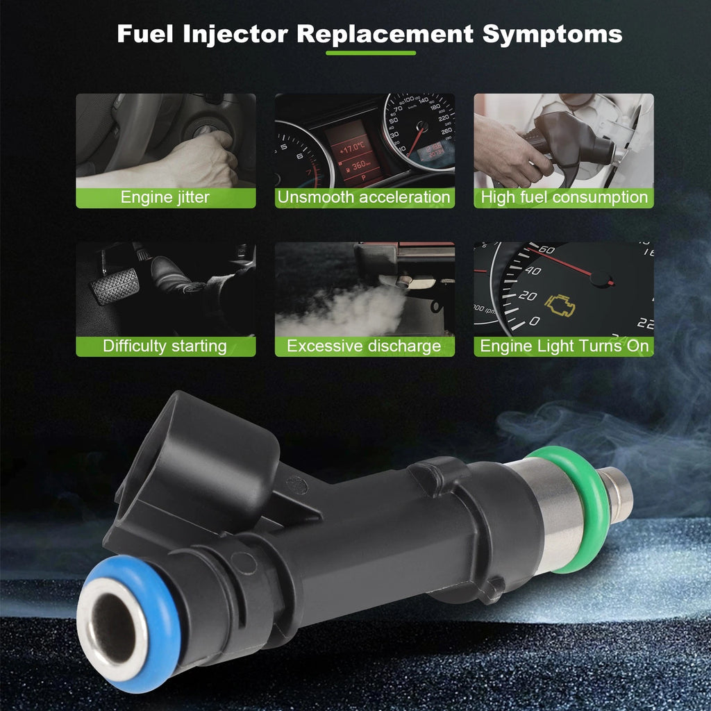Set of 8 Fuel Injectors for Ford Mustang F-150 Lobo (2011–2017) 5.0L