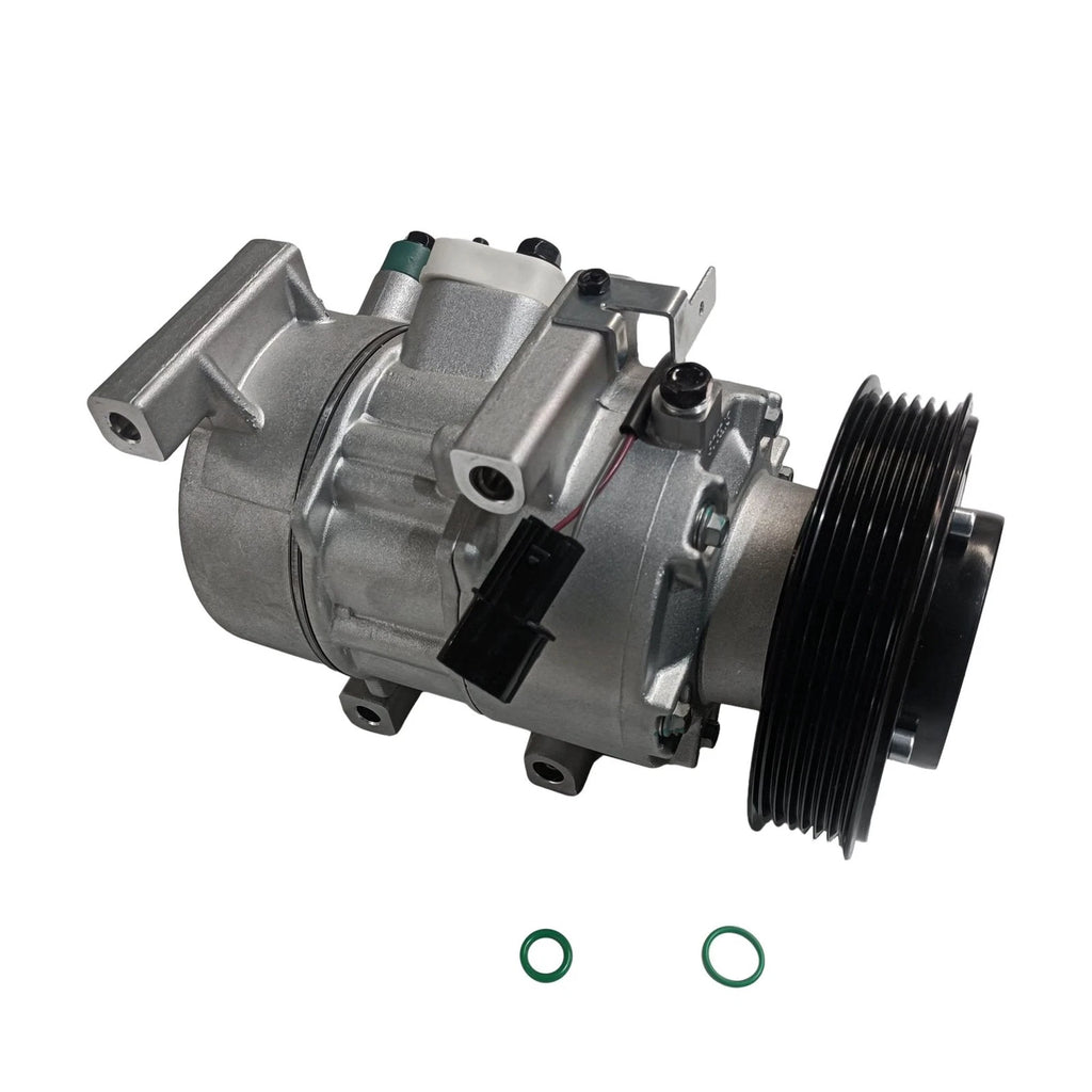 AC Compressor w/6-Groove Pulley for Hyundai Accent Kia Rio (2012–2017) CO20765C