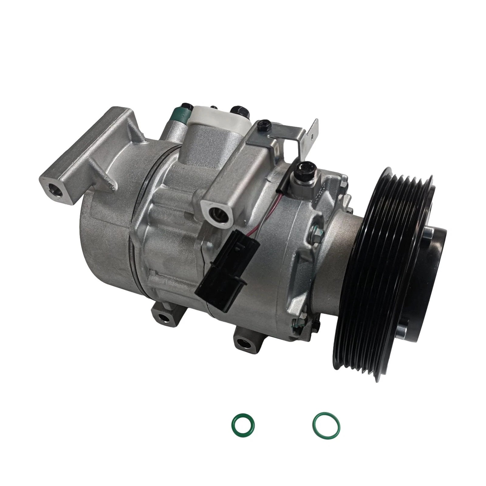AC Compressor w/6-Groove Pulley for Hyundai Accent Kia Rio (2012–2017) CO20765C