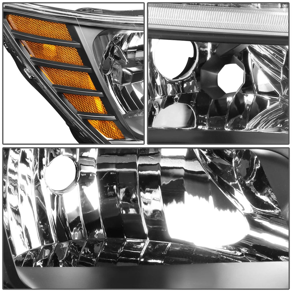 Right Headlight for Dodge Journey (2009–2020) CH2503222 Black