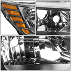 Right Headlight for Dodge Journey (2009–2020) CH2503222 Black