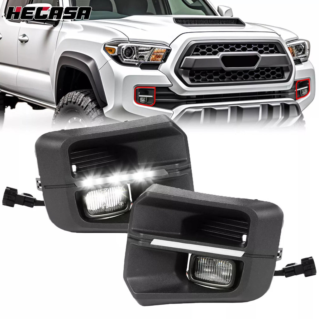 LED Fog Lights for Toyota Tacoma (2016–2023) Rigid Style