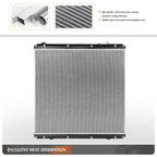2-Row Aluminum Core Radiator for Freightliner Cascadia M2 112 (2012–2016)