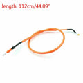 Clutch Cable for Kawasaki Z1000 (2010–2013) - Steel Wire, Orange