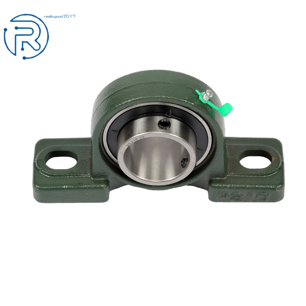 Set of 4 UCP210-32 Pillow Block Bearings for Various Applications (2" Bore)