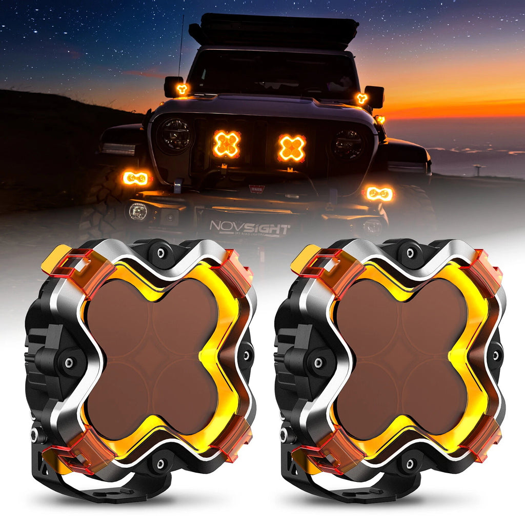 6" LED Work Light Pod for Off-Road Vehicles (NOVSIGHT)