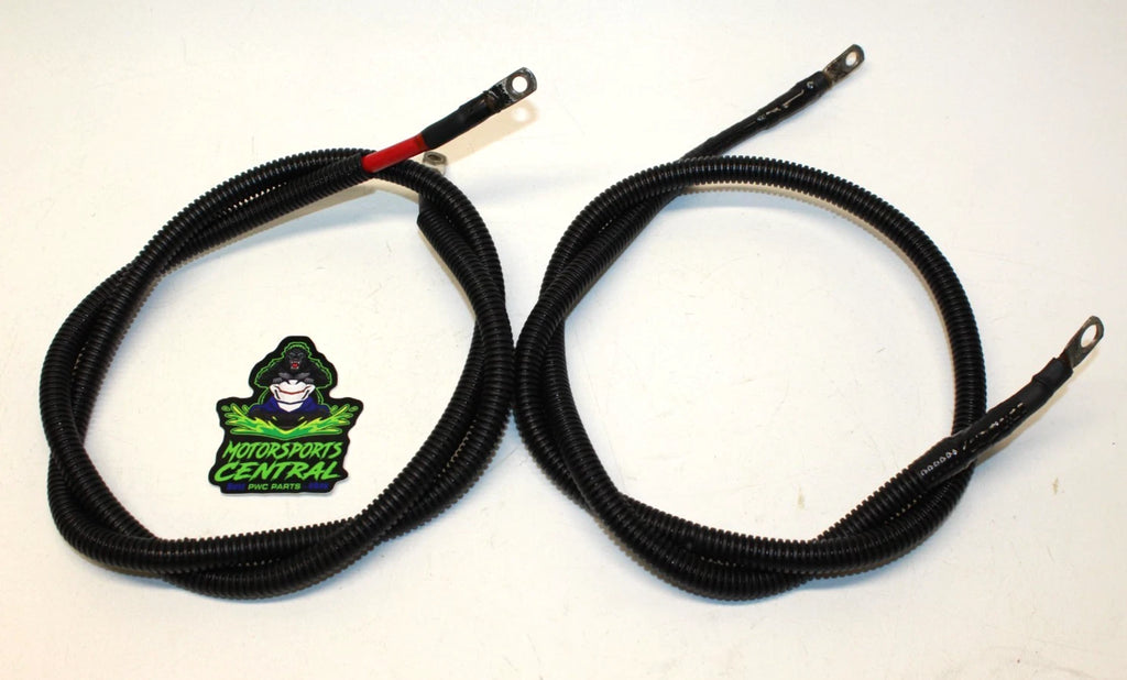Set of 2 Battery Ground Positive Cables for Sea-Doo GTI GTR RXP X WAKE (15-20)