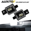 Full White LED License Plate Light Kit for Chevy Silverado GMC Sierra (2014–2023)