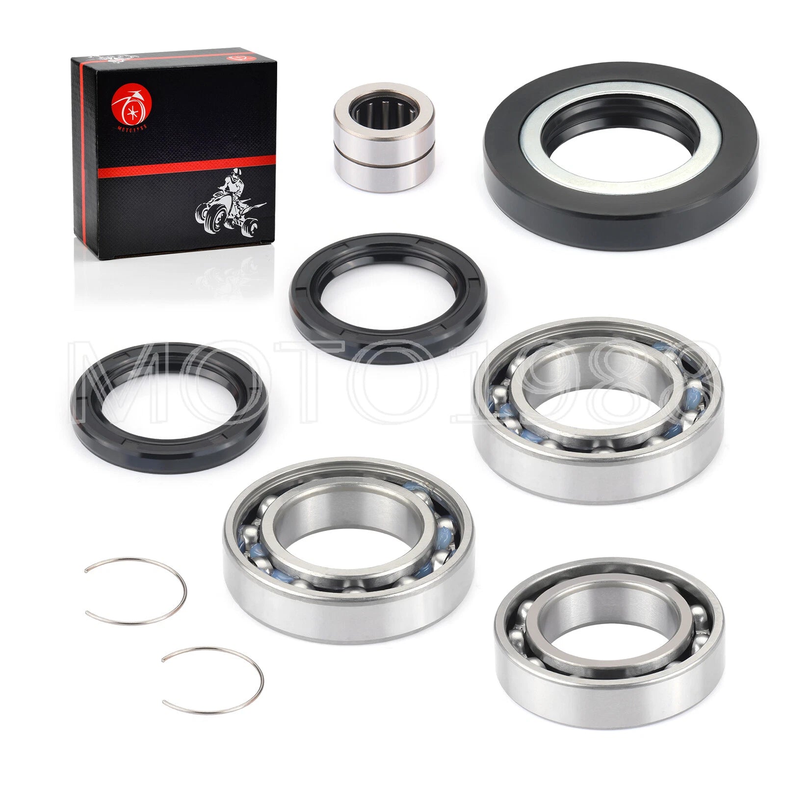 Rear Differential Bearing Seal Kit for Honda Rancher 420 4x4 AT EPS (2014–2024)