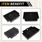 Center Console Organizer Tray for Chevy Silverado 1500, GMC Sierra 1500 (2014-2023)