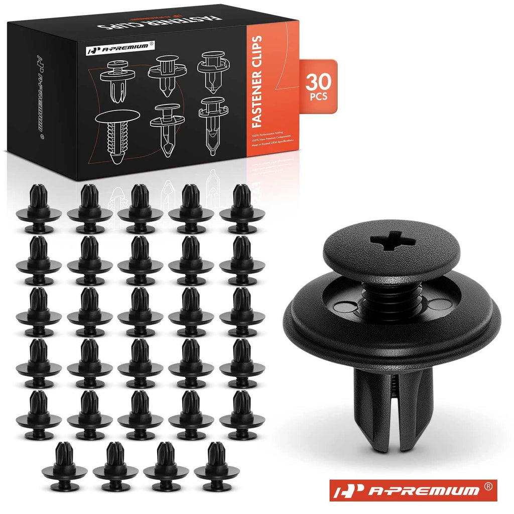30x Nylon Bumper & Fascia Retainer Clips for Nissan 