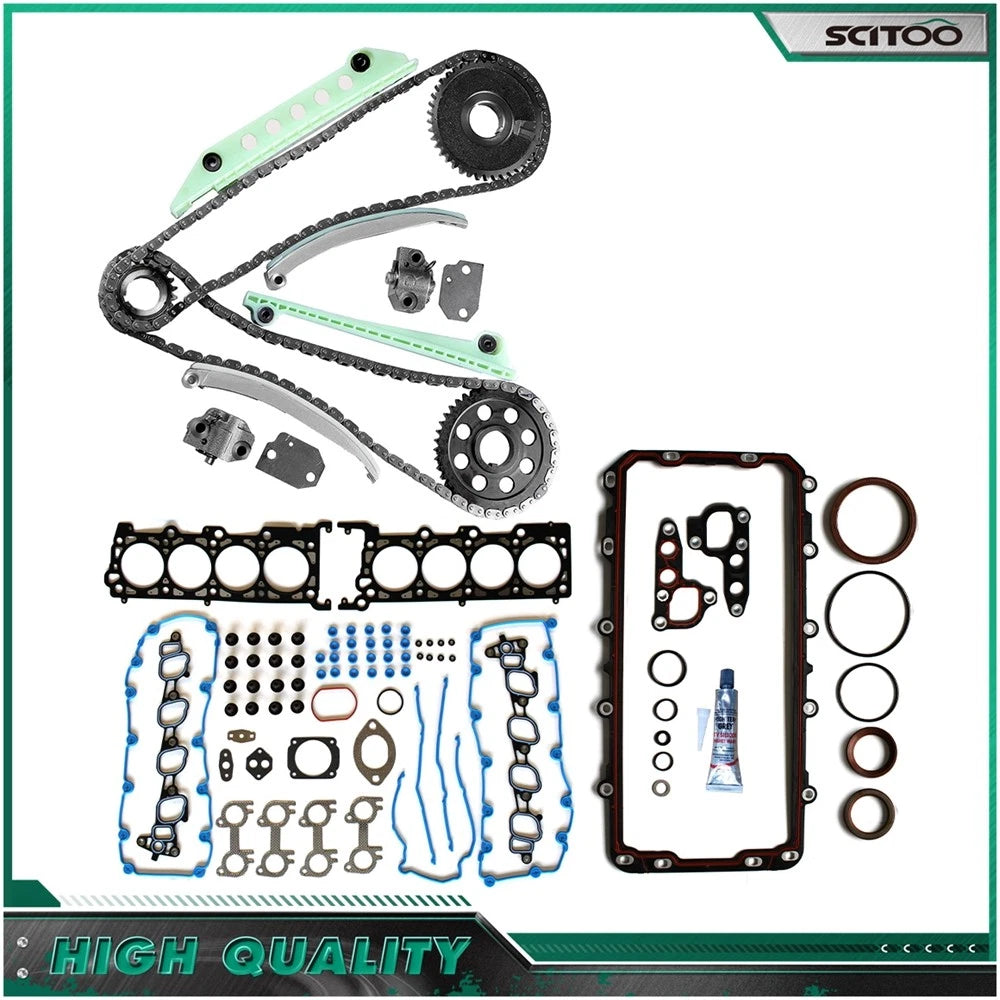 Timing Chain Kit & Full Gasket Set for Ford Mustang GT 4.6L (1999–2000)