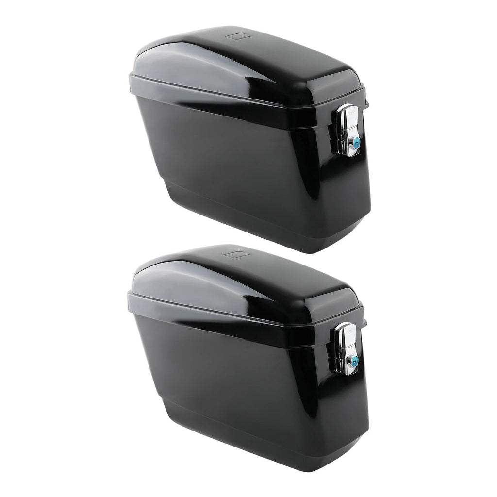 Hard Saddle Bags for Honda Motorcycle (Universal Fit)