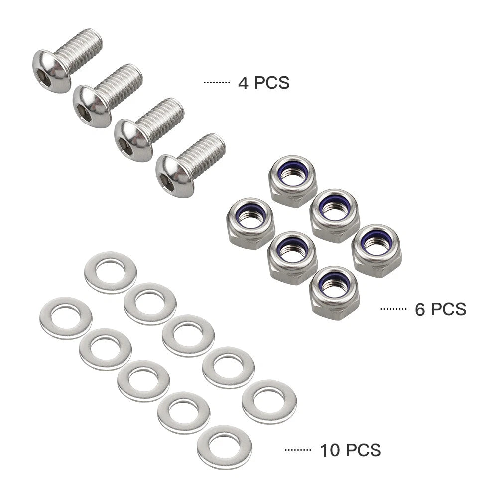 Brake Rotor Sprocket Disc Hub Screw Bolts for Yamaha Raptor 660R, Blaster 350 (2000–2006)