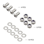 Brake Rotor Sprocket Disc Hub Screw Bolts for Yamaha Raptor 660R, Blaster 350 (2000–2006)