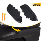 Front Door Armrest Panels Cover Leather Black for Toyota Avalon (2013–2018)