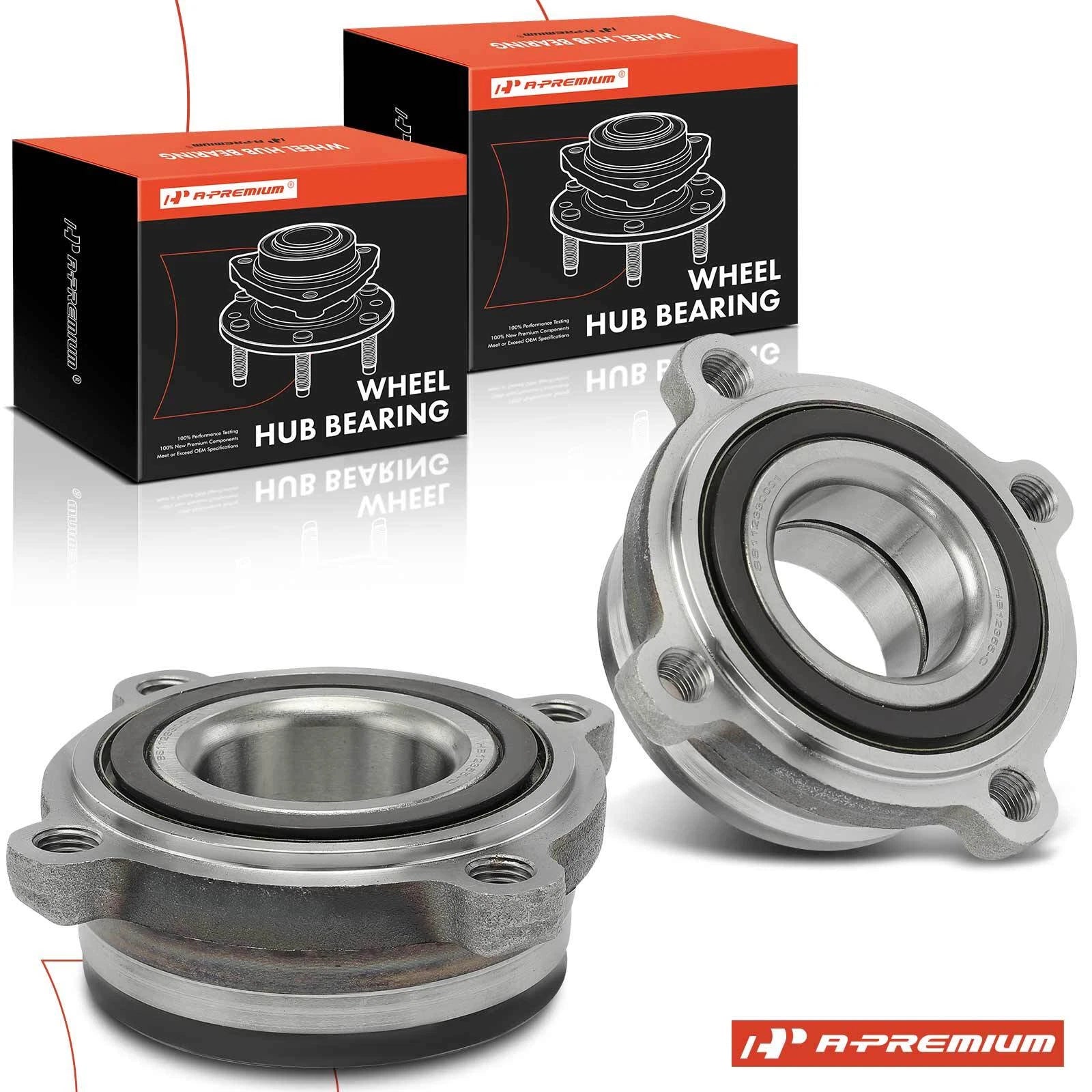 2X Rear Wheel Hub & Bearing Assembly for BMW M3 M4 M5 (2006–2018)
