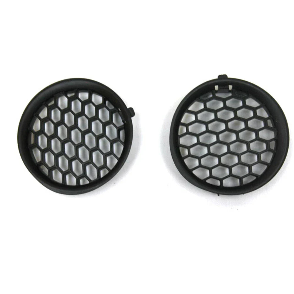 Black Left & Right Side Fog Light Covers for Subaru Impreza (2008-2014)