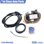 Universal Circuit Basic Wire Harness Fuse Box for Hot Rod Truck (12V)