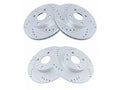 Set of 4 Brake Rotors for Mazda Miata (1994–1997, 1999–2005) BD317BZ