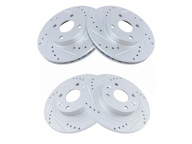 Set of 4 Brake Rotors for Mazda Miata (1994–1997, 1999–2005) BD317BZ
