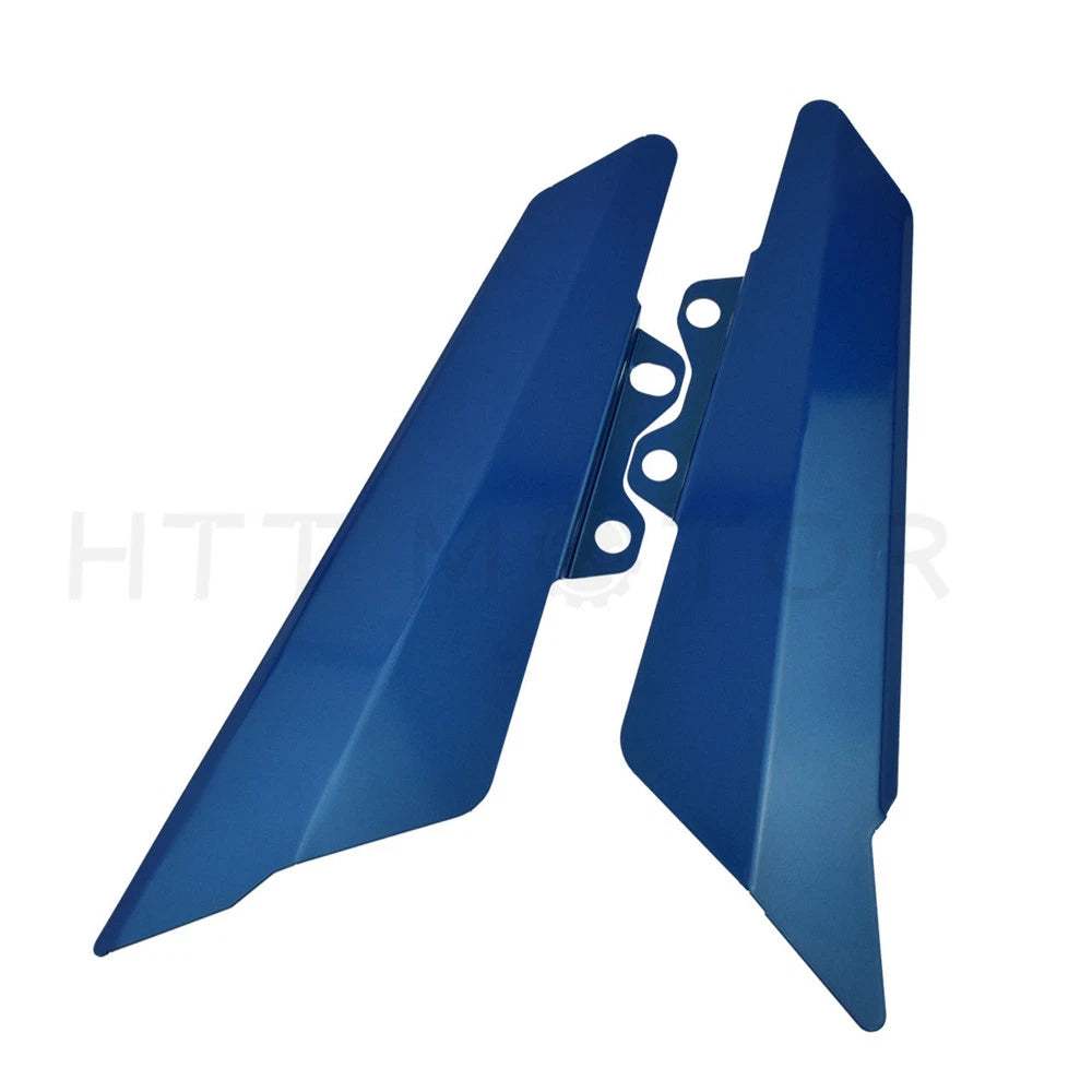 Left Right Side Fairing Panel Cover Plates for Kawasaki Z900 (2017) Aluminum