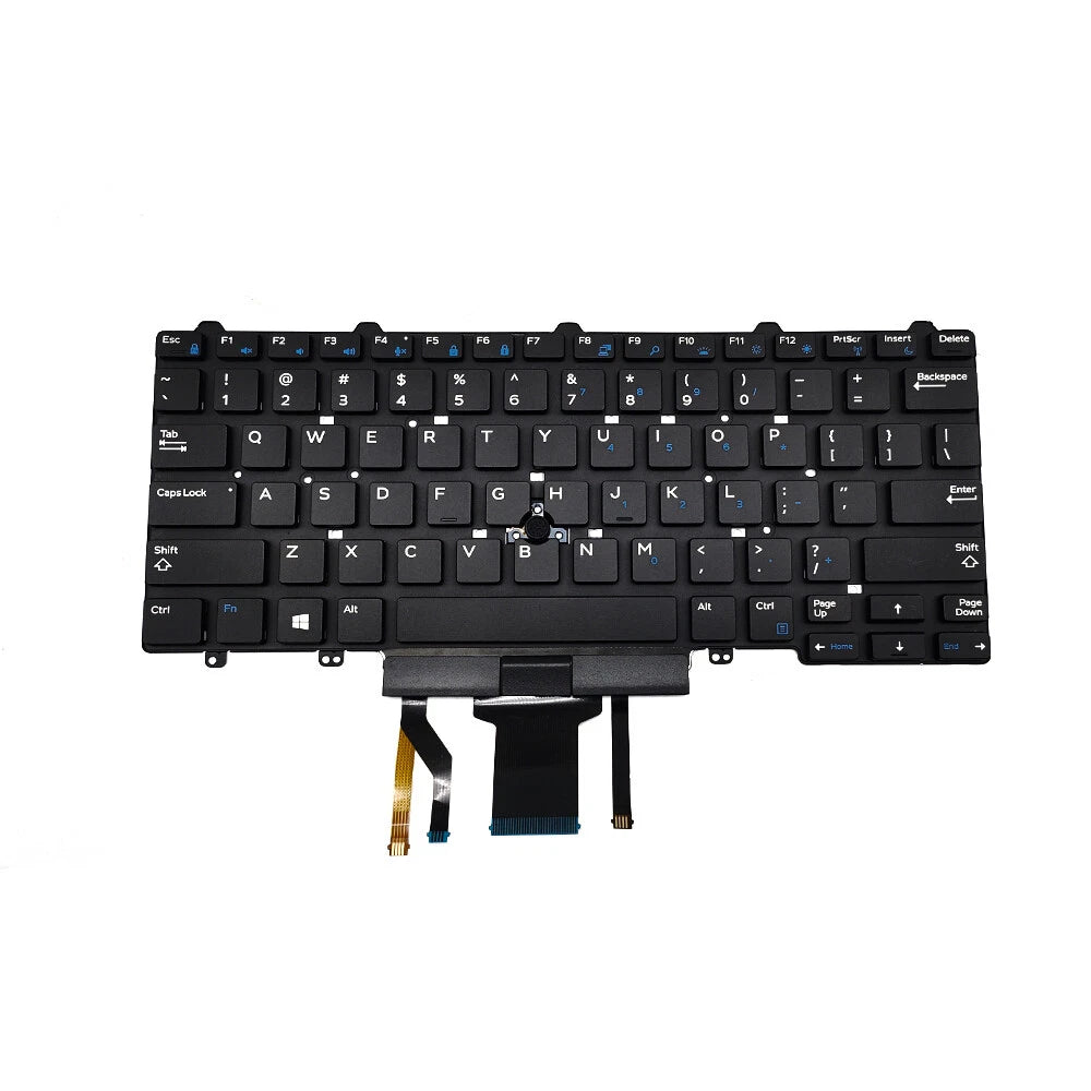 Backlit Keyboard with Pointer for Dell Latitude 5490 5491 5495 7490 (2018–2020) 6NK3R