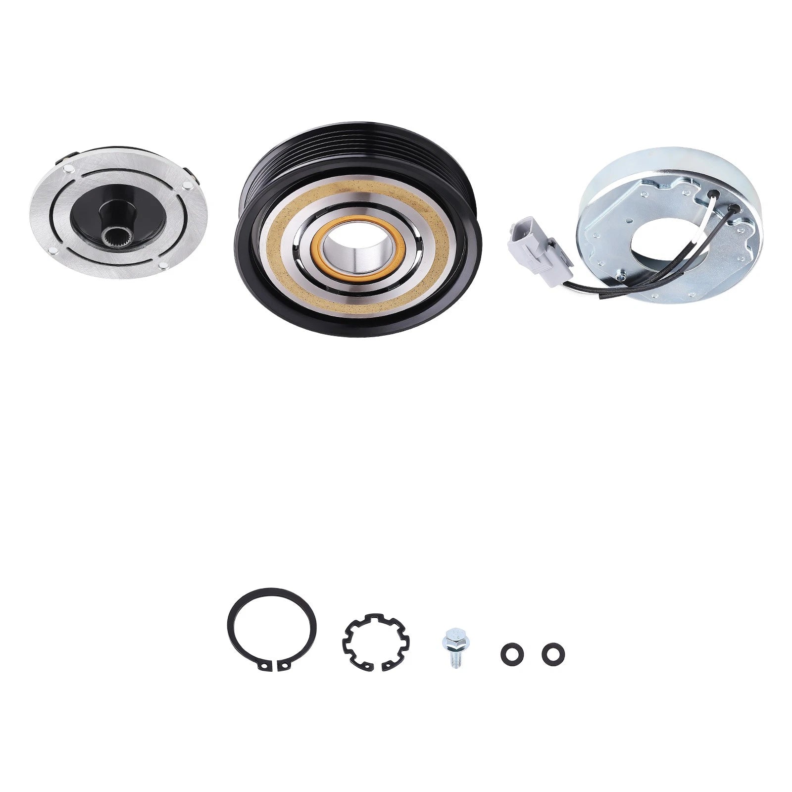 7SBH17C AC Compressor Clutch Assembly Kit for Ram 1500 Classic (2019–2022)