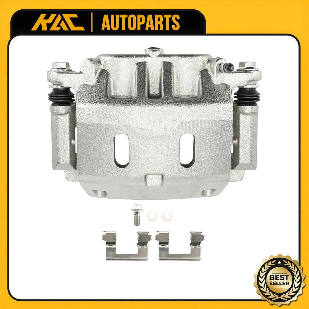 Brake Caliper with Bracket for Infiniti QX56 QX80 Nissan Titan Armada (Front RH) (2010–2015)