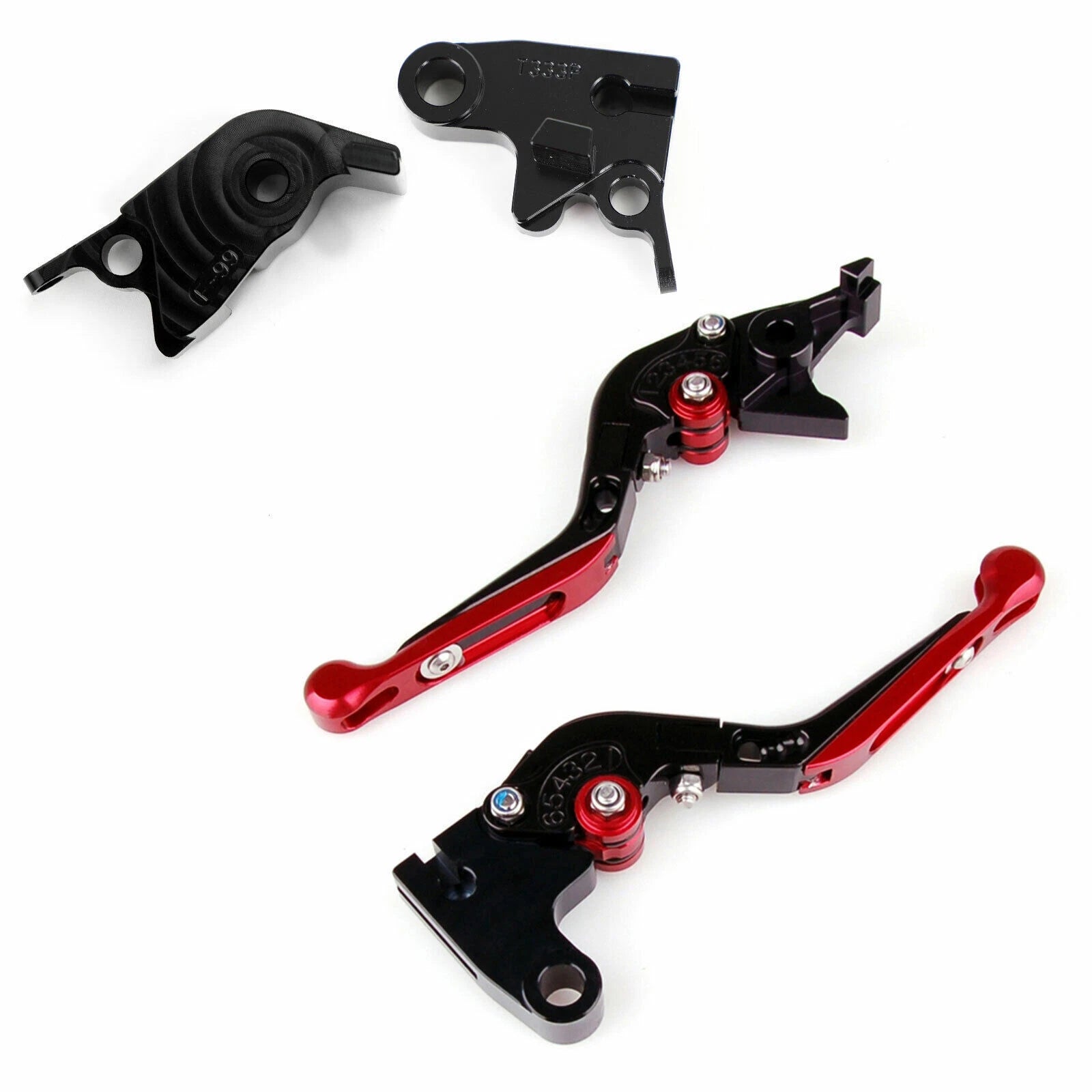 Adjustable Clutch Brake Lever for Speed Triple R (2016–2018) T9 Red