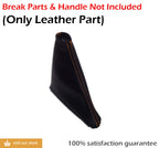 E Brake Boot Cover for VW Jetta (2011–2018) Orange Stitch