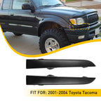 2X Front Bumper Grille Headlight Filler Trim Panels for Toyota Tacoma (2001–2004)