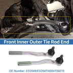 2pcs Front Outer Tie Rod End Links for Toyota 4Runner (1996–2002) No. ES3548/ES3547