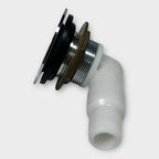 Chrome Boat Thru Hull Angled Flip Drain for ITC Marine 98110-CH