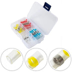 Set of 50 Waterproof Wire Connector Kit for Automotive