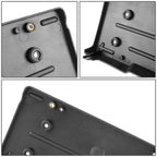 Front Bumper License Plate Mounting Bracket Kit for BMW X5 (2019–2021)