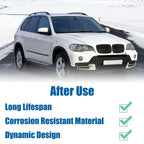 Pair Front Hood Bumper Grille Grill for BMW X5 X6 E70 (2007-2013)