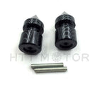 Carbon Spike Swingarm Spools 6mm for Yamaha VMAX / YZF-R6 (1998–2013)