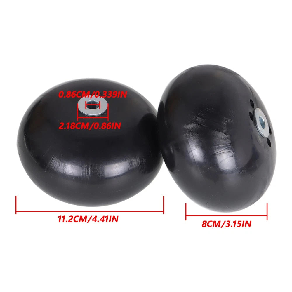 Set of 6 Deck Wheels for Turf Tiger Wildcat