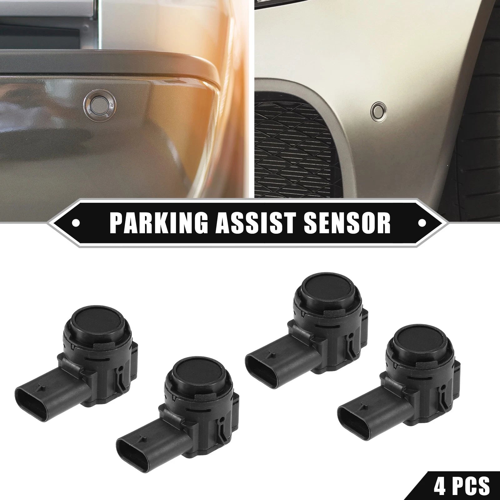 Set of 4 Reverse Parking Assist Sensors 84510253 for Chevrolet Blazer Silverado (2019–2022)