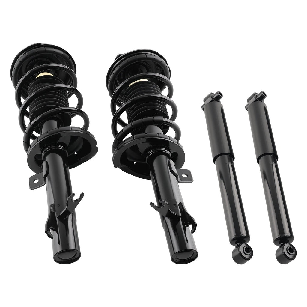 4X Complete Struts & Coil Springs for Ford Focus (2000–2005) 2.3L 2.0L