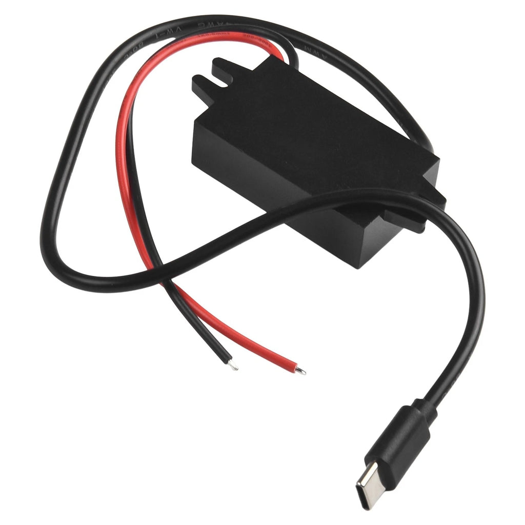 12V to 5V 3A Waterproof Type C USB C DC DC Converter for RVs (2010–2023)