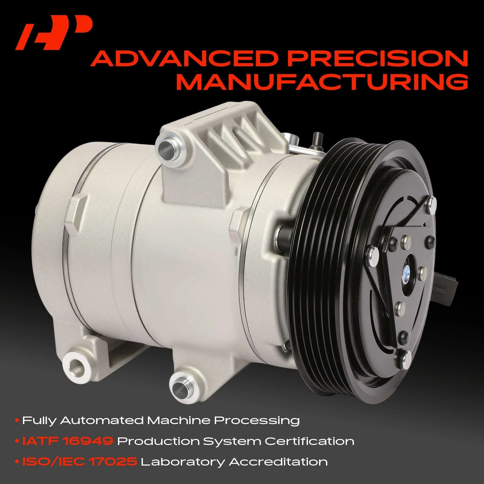 A/C Compressor with Clutch for Ford Fusion (2006-2012)