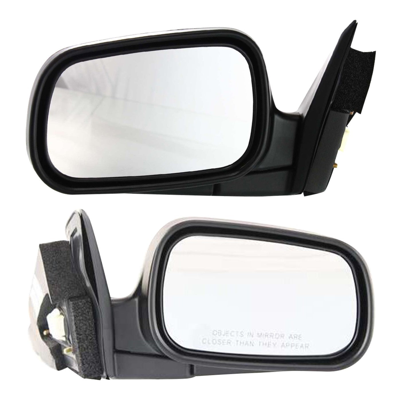 Mirror Set of 2 Power Primed for Honda Coupe