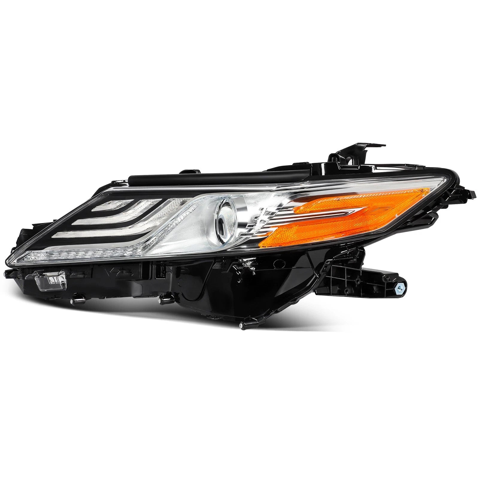 Headlight Assembly for Toyota Camry (2018–2020) Black Housing