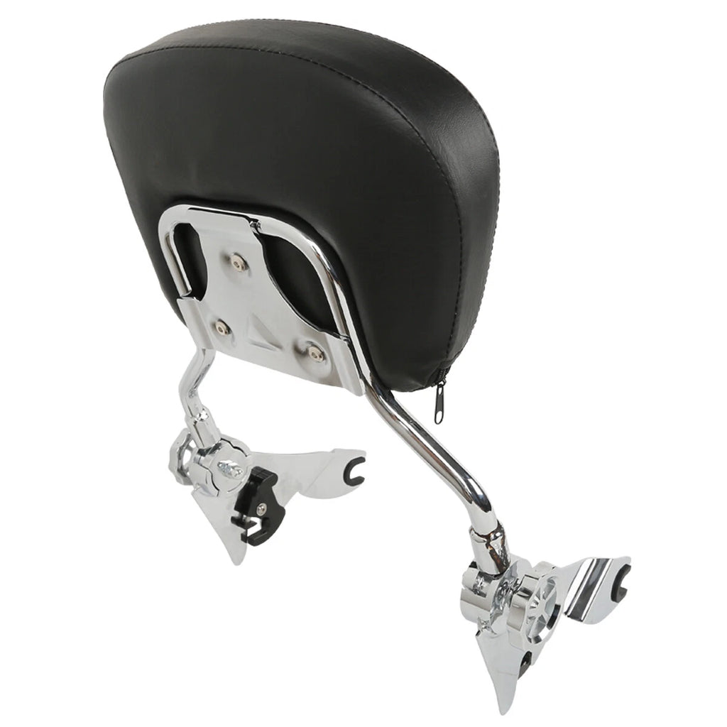 Detachable Backrest Sissy Bar Chrome for Harley Touring Street Glide (2009–2026)