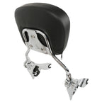 Detachable Backrest Sissy Bar Chrome for Harley Touring Street Glide (2009–2026)