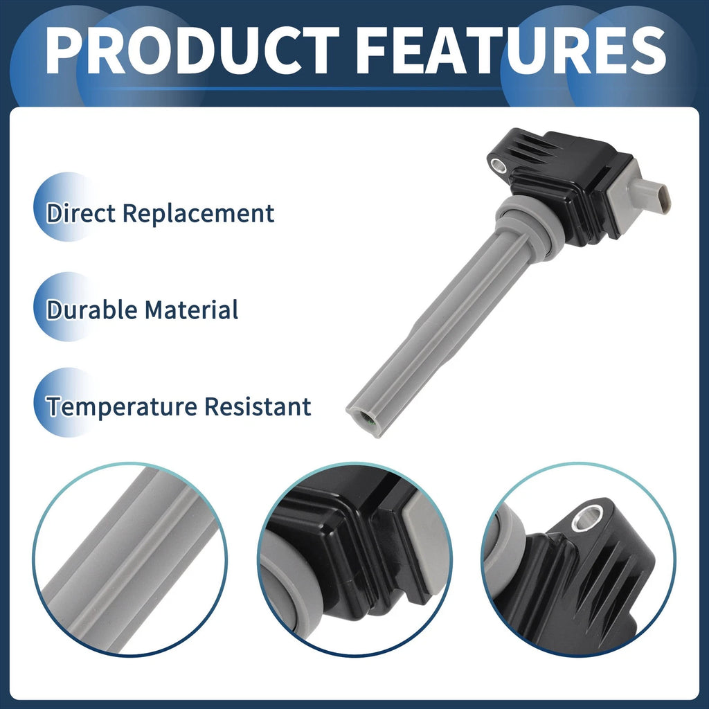 Ignition Coil Pack No.FT4Z12029A for Ford Edge (2015–2018)