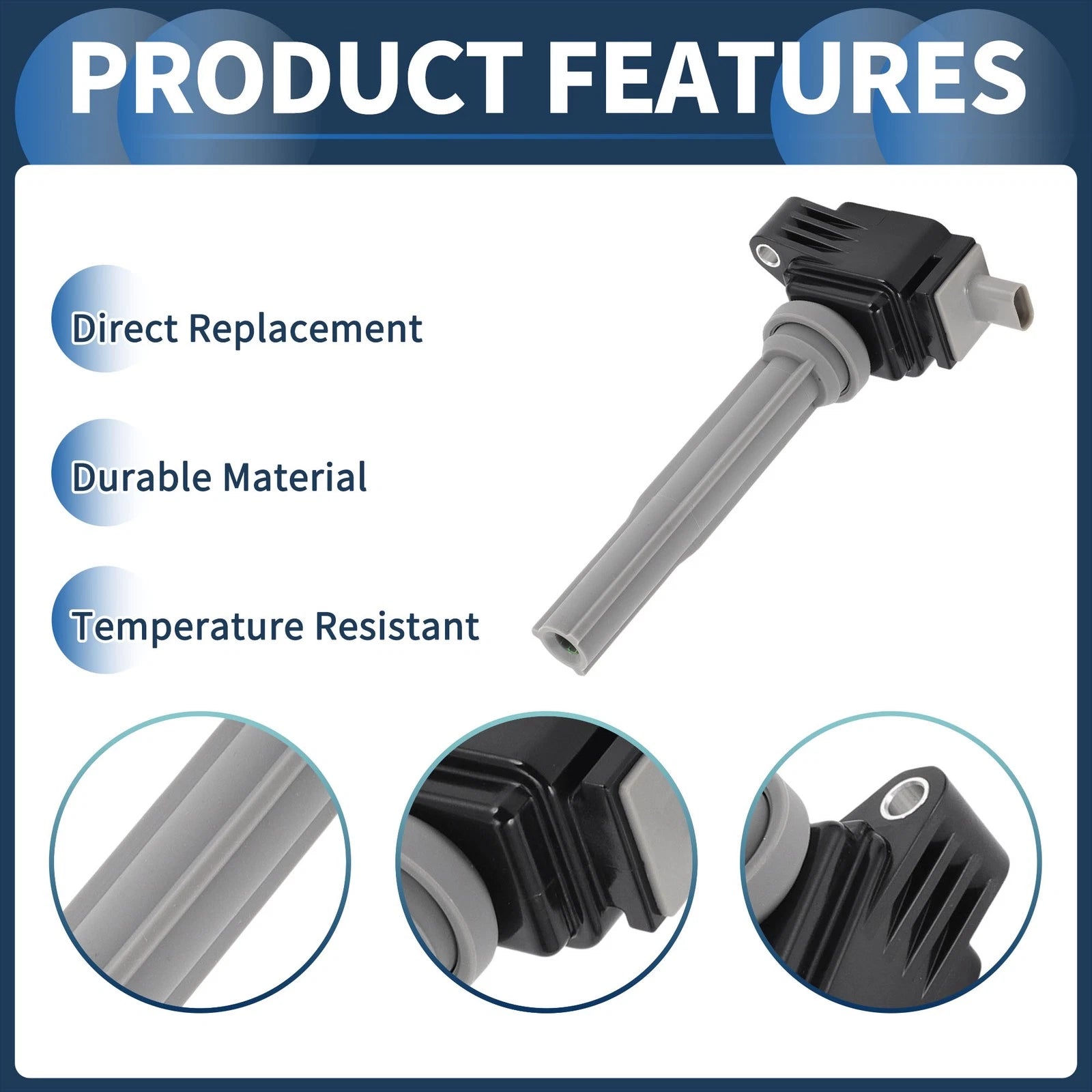 Ignition Coil Pack No.FT4Z12029A for Ford Edge (2015–2018)