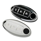 3 Button Key Cover Housing for Nissan Qashqai Leaf Tiida (2006-2023)